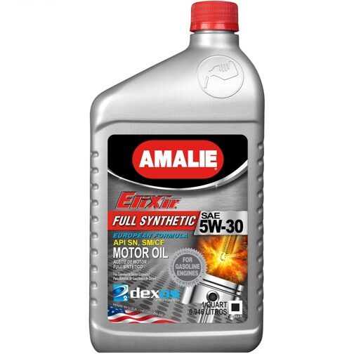 Моторное масло Amalie Elixir Full Synthetic 5W-30 GM Dexos2 EURO